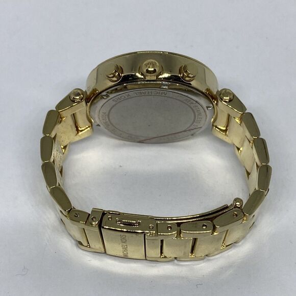 Michael Kors Parker MK5354 Women's Gold Stainless Steel Analog Dial Watch UC637 - Picture 11 of 12